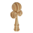 Wooden Unpainted Bamboo Pattern Kendama Toy Skill Ball Kids Sport Party Game
