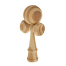 Wooden Unpainted Bamboo Pattern Kendama Toy Skill Ball Kids Sport Party Game