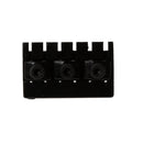 Alloy Black 6 Strings Guitar Tailpiece Tremolo Bridge For Headless Electric Guitar
