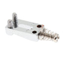 6x Chrome Rectanguler Flat Saddles Electric Guitar Strat Tremolo Trem Bridge Roller Bridge Tremolo Saddles
