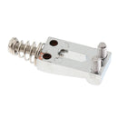 6x Chrome Rectanguler Flat Saddles Electric Guitar Strat Tremolo Trem Bridge Roller Bridge Tremolo Saddles