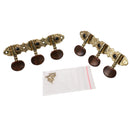 Gold Plated Classical Guitar Tuner String Tuning Pegs Machine Head Key Gold
