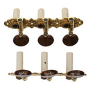 Gold Plated Classical Guitar Tuner String Tuning Pegs Machine Head Key Gold
