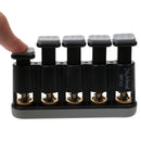 Guitar Bass Beginner Hand Exerciser Finger Strengthener Trainer Hand Exerciser Gray & Black