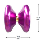 New Professional YoYo Ball Bearing String Trick Alloy Kids Toys Purple Outdoor Games