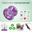 New Professional YoYo Ball Bearing String Trick Alloy Kids Toys Purple Outdoor Games