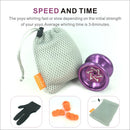 New Professional YoYo Ball Bearing String Trick Alloy Kids Toys Purple Outdoor Games