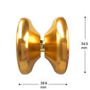 Professional Electroplating YoYo Ball Bearing String Trick Children Kids Toys Gold Xmas Gift