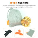 Professional Electroplating YoYo Ball Bearing String Trick Children Kids Toys Gold Xmas Gift