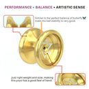 Professional Electroplating YoYo Ball Bearing String Trick Children Kids Toys Gold Xmas Gift