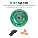 New Professional YoYo Ball Bearing String Trick Alloy Kids Toys Green Outdoor Games