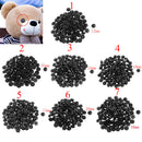 DIY Baby Clothes Sewing Buttons Mushroom Plush Doll Eyes Decoration Accessories 12mm