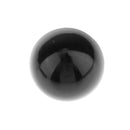 Black Plastic Mushroom Shank Shape Doll Eyes Decoration Buttons 10mm