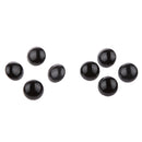 Mini Doll Clothes DIY Sewing Craft Plastic Round Mushroom Button Eyes Decoration 18mm