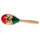 1 Pair Wooden Maracas Hand Percussion Set Children Musical Instrument Toys