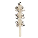 1pcs Wooden Stick Bells Children Kids Hand Percussion Musical Toys Birthday Gift