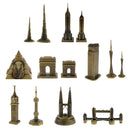 22cm Creative Handmade Empire State Building Model Home Shelf Decor Figurine Statue Gift