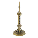 Creative Handmade Bronze Tower Model Home Shelf Decor Figurine Statue Gift