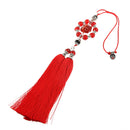 Chinese Style Artificial Agate Pendant Car Interior Hanging Ornament Wall Decor Collectibles