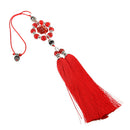 Chinese Style Artificial Agate Pendant Car Interior Hanging Ornament Wall Decor Collectibles