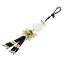 Chinese Style Handmade Jade Pendant Car Interior Decor Hanging Ornament