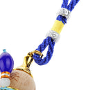 Glass Perfume Bottle Gourd Pendant for Car Interior Hanging Ornament Blue