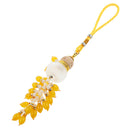 Perfume Bottle Gourd Pendant for Car/Wall/Home Hanging Ornament Gift Yellow