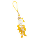 Perfume Bottle Gourd Pendant for Car/Wall/Home Hanging Ornament Gift Yellow