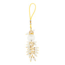 Charm Perfume Bottle Gourd Pendant for Car Interior Hanging Ornament White