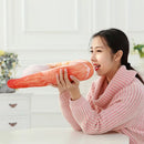 U-Shape Pillow Headrest Car Flight Travel Soft Nursing Cushion Shrimp Meat