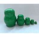 Set of 5PCS Hand Painted Frogs Animal Wooden Russian Matryoshka Nesting Dolls