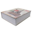 Eiffel Tower Book Shapes Secret Hidden Money Safe Saving Storage Box M