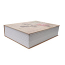 Secret Book Design Cash Money Coin Jewellery Safe Storage Box - The Rose M