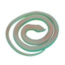 Simulation Rubber Round Snake Kids Outdoor Game Animal Toy Blue