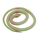 Simulation Rubber Round Snake Kids Outdoor Game Animal Toy Green