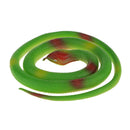 Simulation Rubber Round Snake Kids Outdoor Game Animal Toy Green