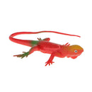 Simulation Plastic Lizard Wildlife Animal Model Toy Kids Gift Figure Toy Xmas Red