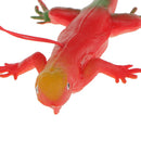 Simulation Plastic Lizard Wildlife Animal Model Toy Kids Gift Figure Toy Xmas Red