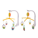 Baby Bed Bell Mobile Nursery Wind Up Rotating Clowns Musical Crib Bell Toy