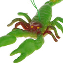 Simulation Animal Model - Rubber Scorpions Model Figures Kids Gift Joke Props Green