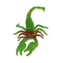 Simulation Animal Model - Rubber Scorpions Model Figures Kids Gift Joke Props Green
