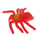Simulation Rubber Spiders Kids Outdoor Game Animal Toy Red