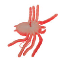 Simulation Rubber Spiders Kids Outdoor Game Animal Toy Red