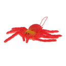 Simulation Rubber Spiders Kids Outdoor Game Animal Toy Red