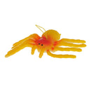 Simulation Animal Model - Rubber Spiders Model Figures Kids Gift Joke Props Yellow