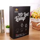 Finger Touch Control 3D Night Change USB LED Desk Table Light Lamp Rose