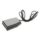 Universal Yamaha Electronic Piano Keyboard Sustain Pedal Damper Foot Switch Gray