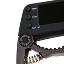 TCapo20 Alloy Professional Acoustic Electric Guitar Bass Violin Capo Tuner Coffee