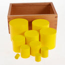 Beechwood Montessori 4 Sets Knobless Cylinders Kids Childrens Educational Toy