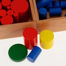 Beechwood Montessori 4 Sets Knobless Cylinders Kids Childrens Educational Toy